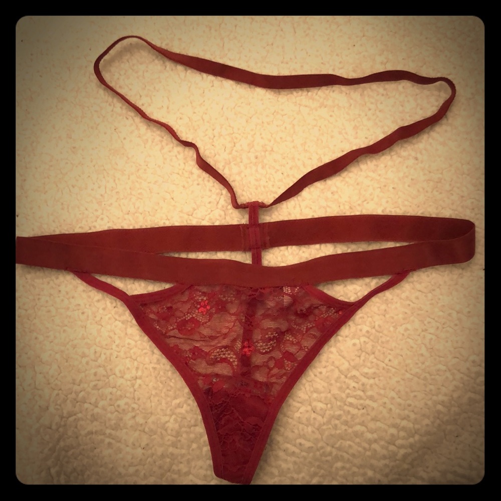 ASOS strappy thong “Risky Business”